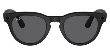 Ray-Ban® Meta Headliner RW4009 601/SB - Shiny Black/Clear with blue-violet light filter lenses Sunglasses