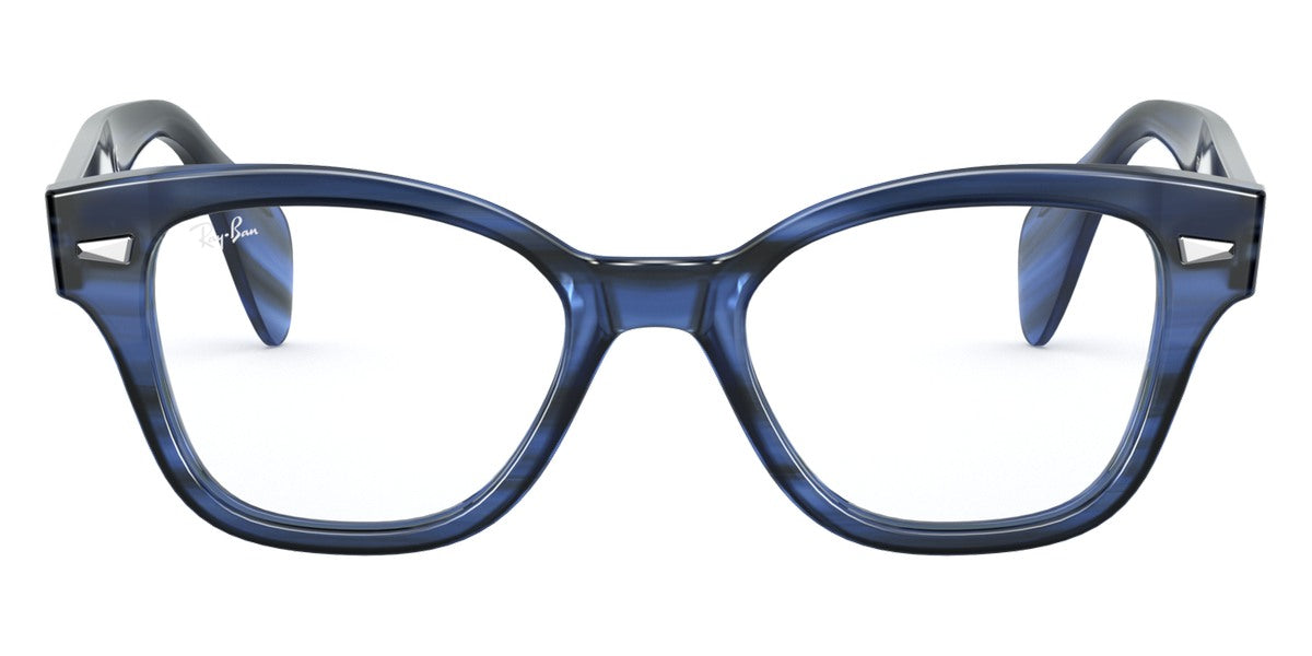 Ray-Ban® RX0880 RX0880 8053 49 - Striped Blue Eyeglasses