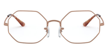 Ray-Ban® Octagon RX1972V RX1972V 2943 51 - Copper Eyeglasses