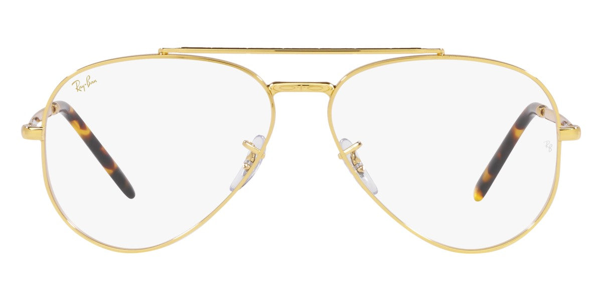 Ray-Ban® New Aviator RX3625V RX3625V 3086 55 - Legend Gold Eyeglasses