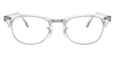 Ray-Ban® CLUBMASTER 0RX5154 RX5154 2001 53 - White Transparent Eyeglasses