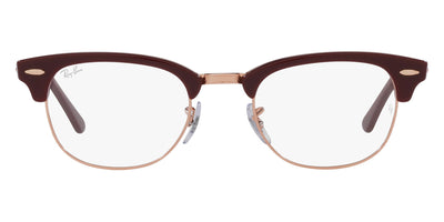 Ray-Ban® CLUBMASTER 0RX5154 RX5154 8230 51 - Bordeaux on Rose Gold Eyeglasses