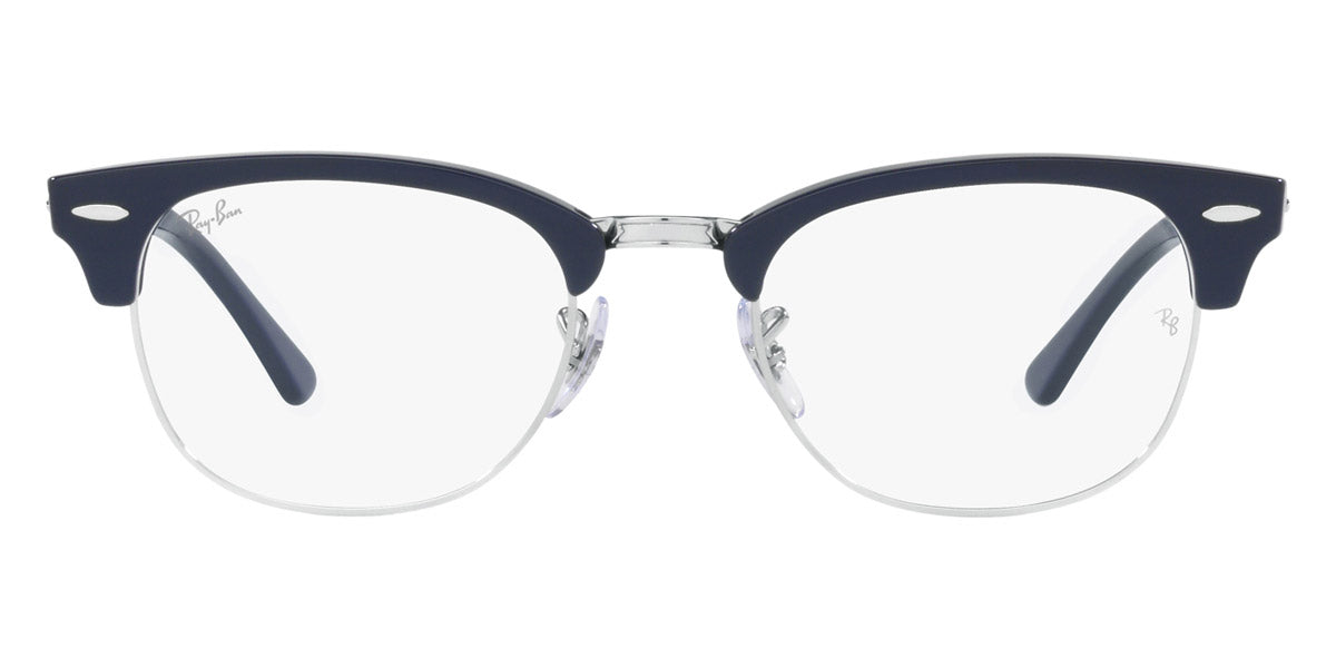 Ray-Ban® CLUBMASTER 0RX5154 RX5154 8231 51 - Blue on Silver Eyeglasses