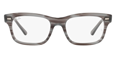 Ray-Ban® MR BURBANK 0RX5383 RX5383 8055 54 - Striped Gray Eyeglasses