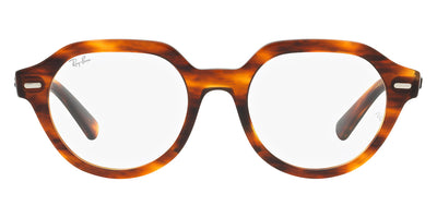 Ray-Ban® GINA 0RX7214 RX7214 2144 51 - Striped Havana Eyeglasses