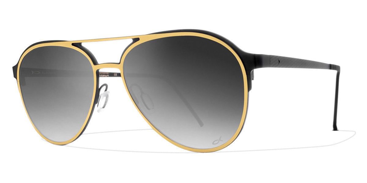 Blackfin® SANDBRIDGE BLF SANDBRIDGE 1006 54 - Black/Yellow Gold Sunglasses