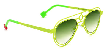 Sabine Be® Be Legend Wire Sun SB Be Legend Wire Sun 132 52 - Satin Neon Yellow Sunglasses