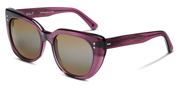 SALT.® SIERRA SAL SIERRA AME 54 - Amethyst/Polarized CR-39 Lovers Soul Lens Sunglasses