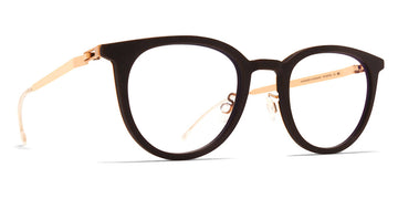 Mykita® SINDAL  MYK SINDAL Ebony Brown/Champagne Gold 47 - MYK SINDAL Ebony Brown/Champagne Gold Eyeglasses