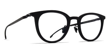 Mykita® SINDAL  MYK SINDAL Pitch Black/Black 47 - MYK SINDAL Pitch Black/Black Eyeglasses