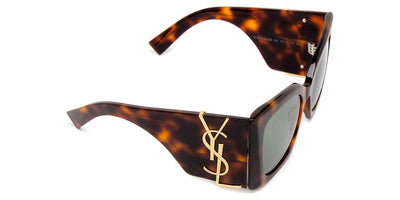 Saint Laurent® SL M119 BLAZE SL SL M119 BLAZE 002 54 - Havana / Green Sunglasses