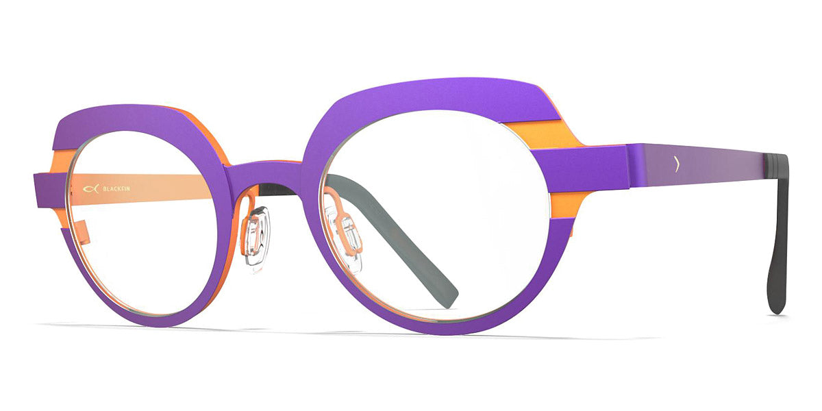 Blackfin® ST. IVES BLF ST. IVES 1616 43 - Diva Violet/Sunset Orange Eyeglasses