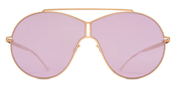 Mykita® STUDIO12.5 MYK STUDIO12.5 Champagne Gold / Mirror Lilac MM Shield 64 - Champagne Gold / Mirror Lilac MM Shield Sunglasses