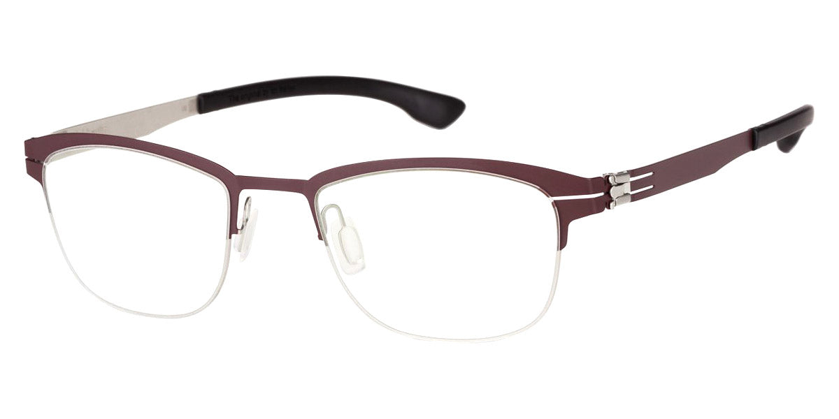 Ic! Berlin® Sulley Bordeaux Pearl Pop 48 Eyeglasses