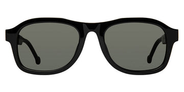 L.A.Eyeworks® TIM LA TIM 101 55 - Black Sunglasses