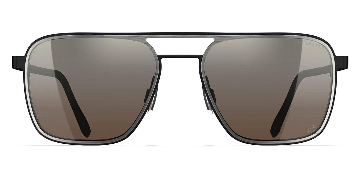 Blackfin® VENTURA BLF VENTURA SUN 1660 55 - Blackfin Black/Satin Silver Sunglasses