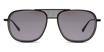 SALT.® X RADFORD RS-500 SAL X RADFORD RS-500 BSAS 55 - Black Sand/Antique Silver/Polarized Black CR-39 Lens Sunglasses