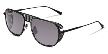 SALT.® X RADFORD RS-500 SAL X RADFORD RS-500 BSAS 55 - Black Sand/Antique Silver/Polarized Black CR-39 Lens Sunglasses