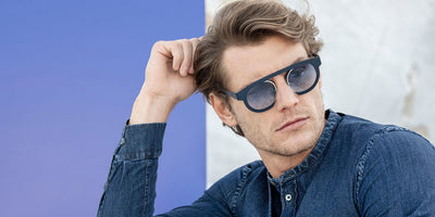 Blackfin® ZEN BLF ZEN 1460 48 - Navy Blue/Silver Sunglasses