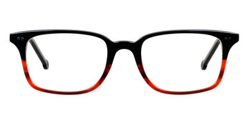 L.A.Eyeworks® TWILL XL HD  LA TWILL XL HD 964 52 - Black Amber Split Eyeglasses