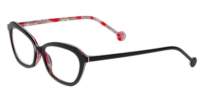 L.A.Eyeworks® DIXON  LA DIXON 989 52 - Happy Black Eyeglasses