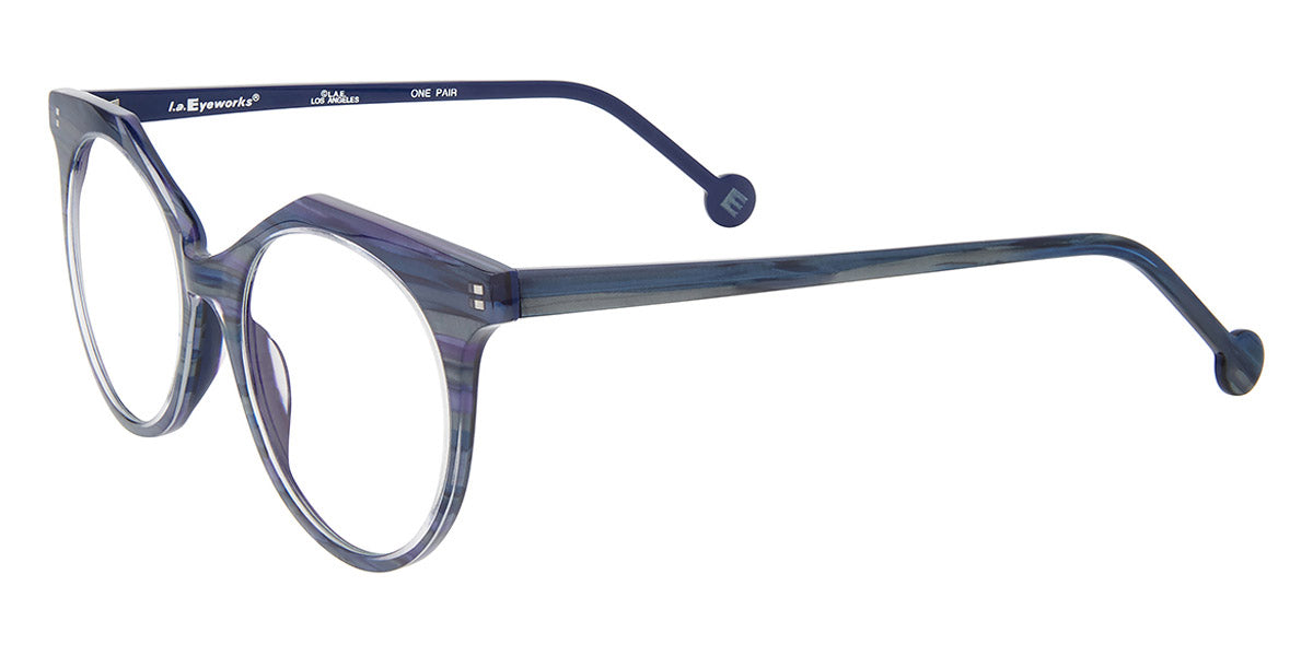 L.A.Eyeworks® HOBART  LA HOBART 960 51 - Larkspur Eyeglasses