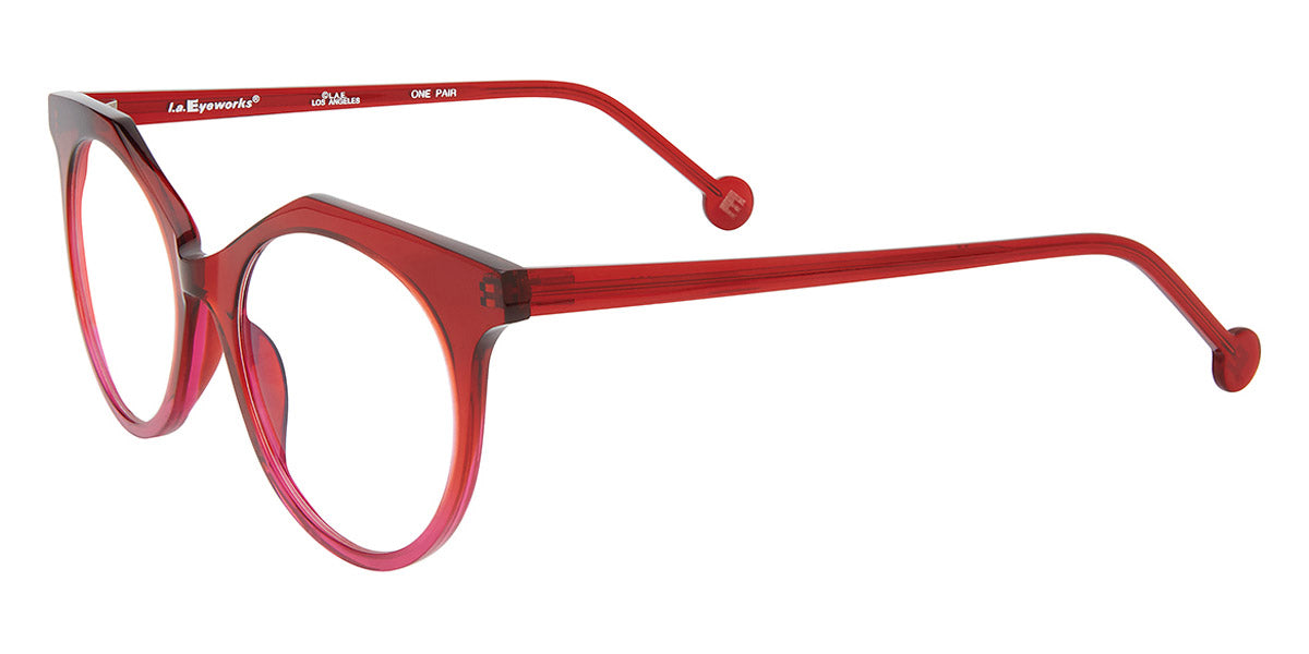 L.A.Eyeworks® HOBART  LA HOBART 922 51 - Razzcherry Eyeglasses