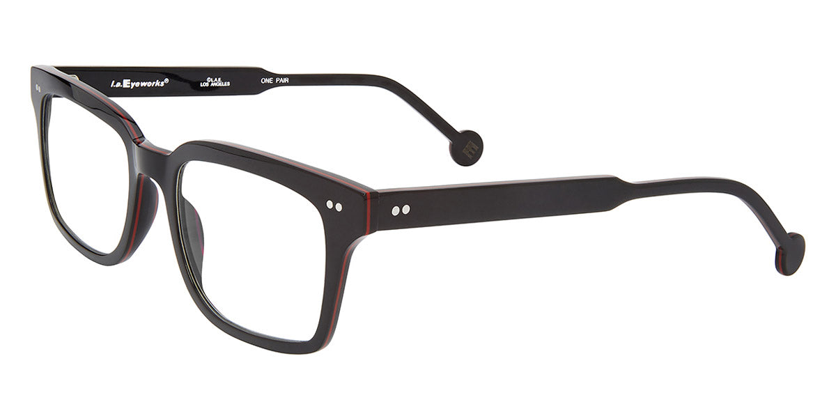 L.A.Eyeworks® ROSWELL  LA ROSWELL 963 51 - Blacktricity Eyeglasses