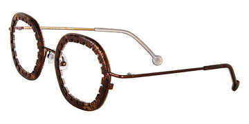 L.A.Eyeworks® MONTSERRAT  LA MONTSERRAT 174467 46 - Beauty Mark with Brown Matte Eyeglasses