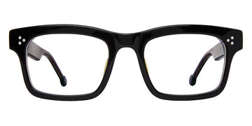 L.A.Eyeworks® WALLY  LA WALLY 1025 53 - Pitch Black Eyeglasses