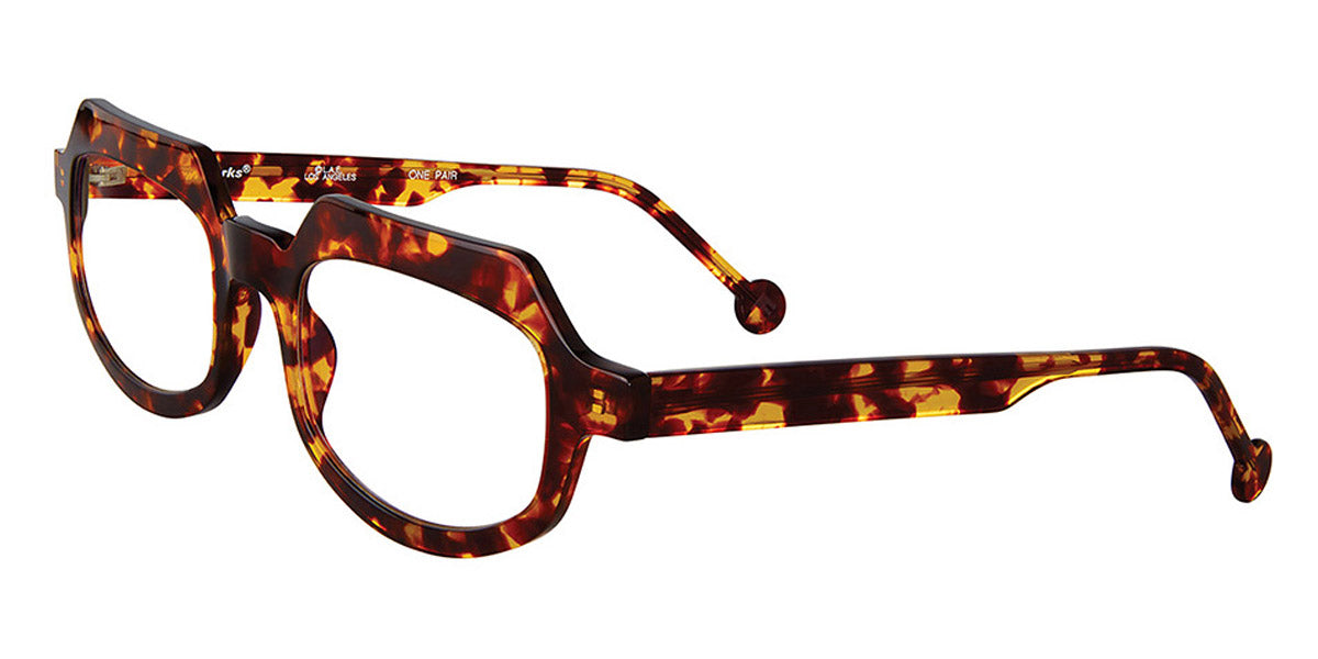 L.A.Eyeworks® BASHA  LA BASHA 1010 51 - Tip Toe Tortoise Eyeglasses