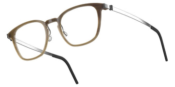 Lindberg® Buffalo Horn™ 1843 LIN BH 1843-H16-P10 49 - H16-P10 Eyeglasses