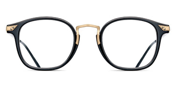 Matsuda® 2808H MTD 2808H Black/Brushed Gold 45 - Black / Brushed Gold Eyeglasses