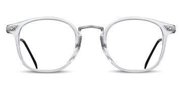 Matsuda® 2808H MTD 2808H Crystal/Matte Antique Silver 45 - Crystal / Matte Antique Silver Eyeglasses