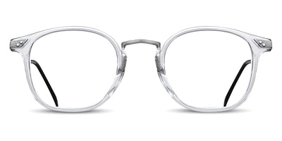 Matsuda® 2808H MTD 2808H Crystal/Matte Antique Silver 45 - Crystal / Matte Antique Silver Eyeglasses