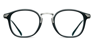 Matsuda® 2808H MTD 2808H Matte Black/Matte Antique Silver 47 - Matte Black / Matte Antique Silver Eyeglasses