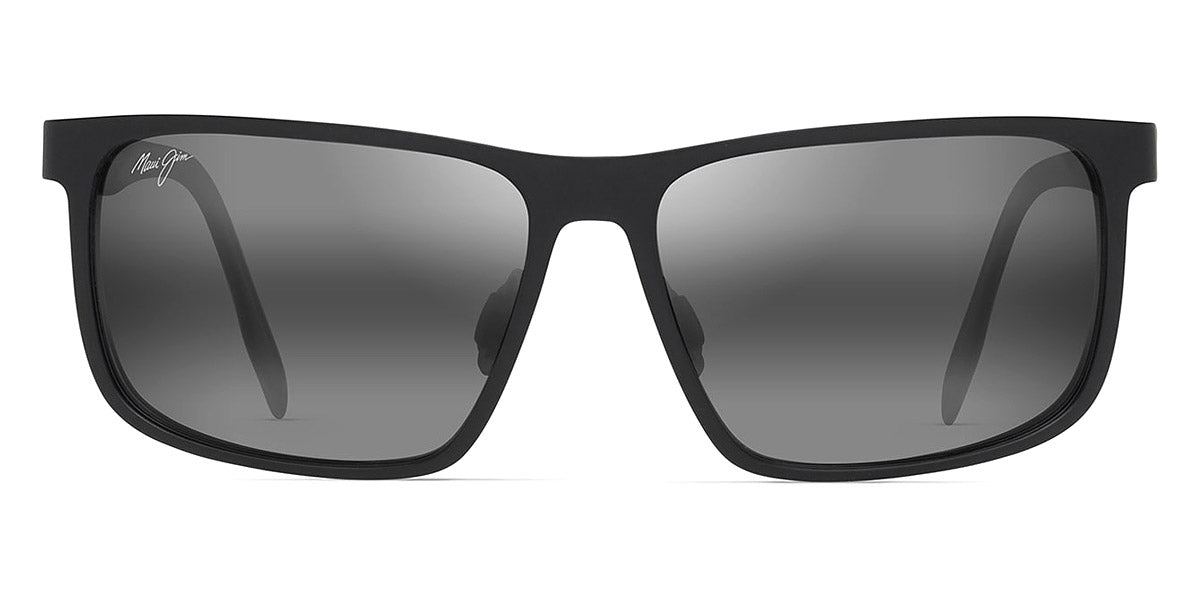 Maui Jim® Wana 846-2M - Matte Black / Neutral Grey Sunglasses