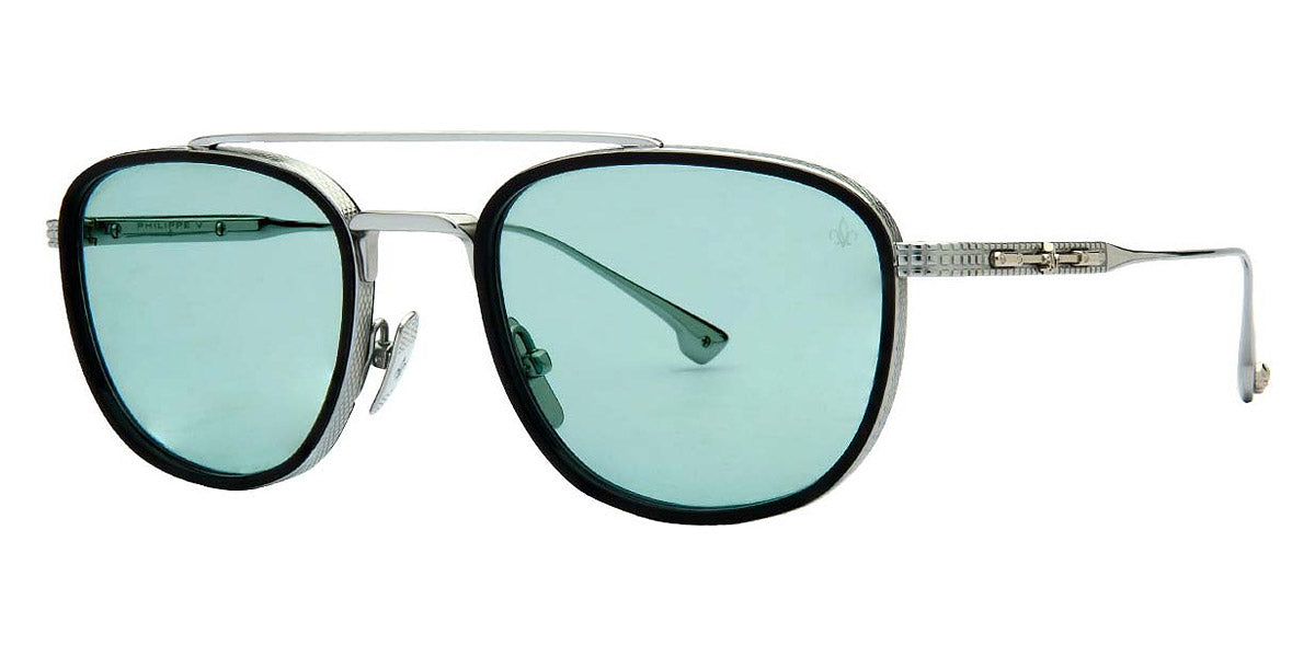 Philippe V® No11.1 PHI No11.1 Silver/Jelly Green PTC 53 - Silver/Jelly Green PTC Sunglasses