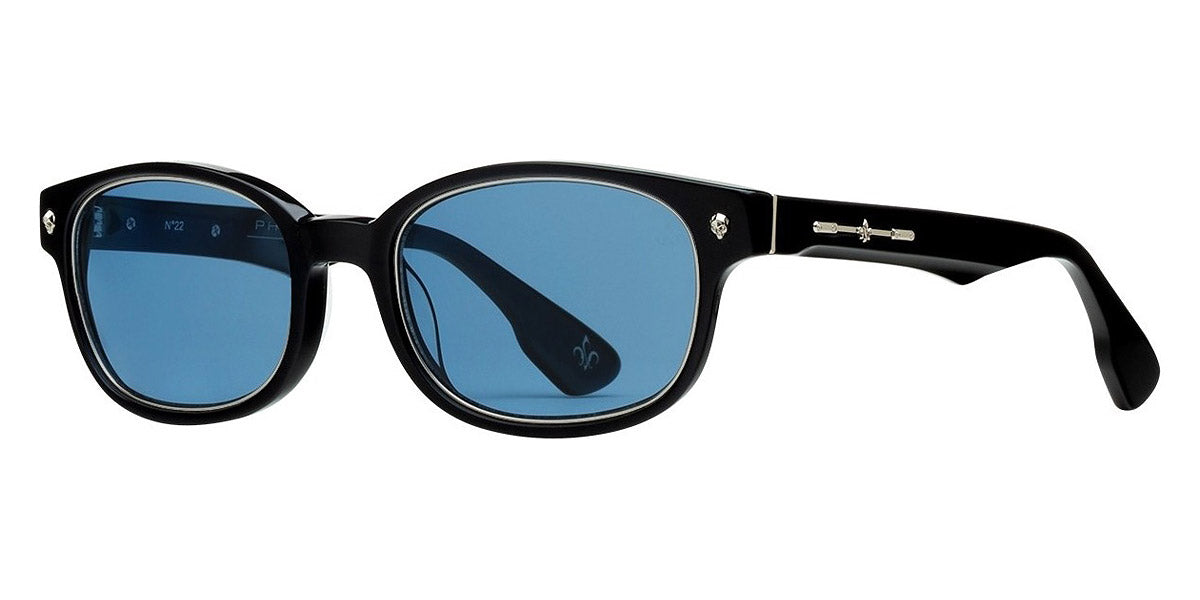 Philippe V® No22 PHI No22 Black/Blue 55 - Black/Blue Sunglasses