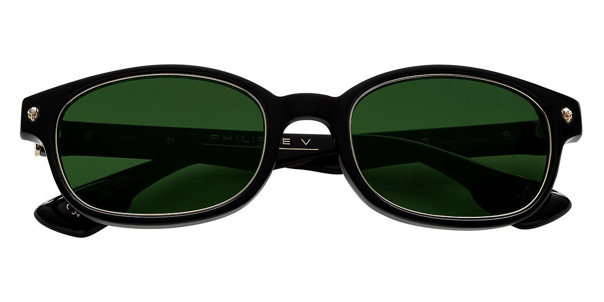 Philippe V® No22 PHI No22 Black/Green 55 - Black/Green Sunglasses