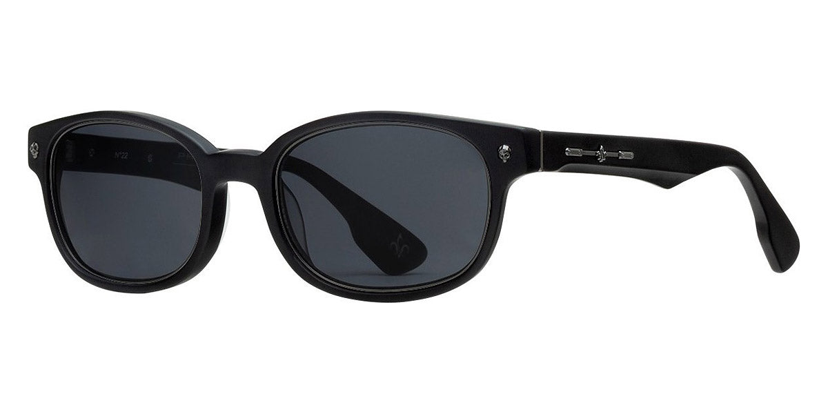 Philippe V® No22 PHI No22 Black Matte/Black Shadow 55 - Black Matte/Black Shadow Sunglasses