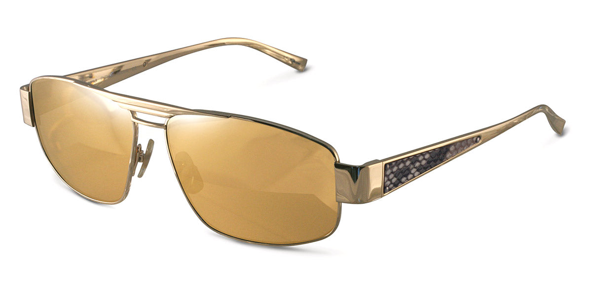 Sama® PYTHON SAM Gold/24k Gold 59 - Gold/24k Gold Sunglasses