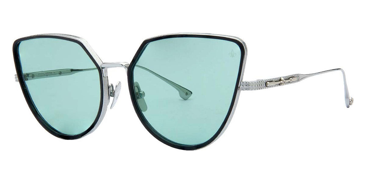 Philippe V® WNo7.1 PHI WNo7.1 Silver/Jelly Green PTC 58 - Silver/Jelly Green PTC Sunglasses