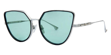 Philippe V® WNo7.1 PHI WNo7.1 Silver/Jelly Green PTC 58 - Silver/Jelly Green PTC Sunglasses