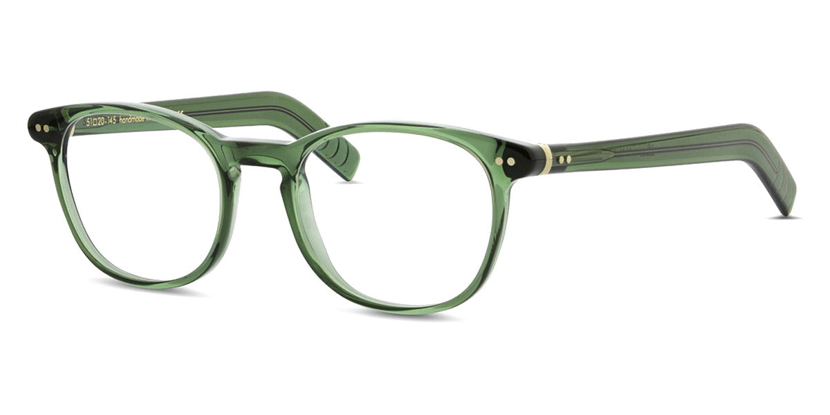 Lunor® A6 251 LUN A6 251 56 51 - 56 - Black Forest Green Matte Eyeglasses