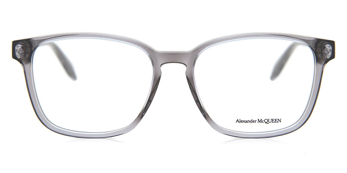 Alexander McQueen® AM0244O AM0244O 001 53 - Gray Eyeglasses