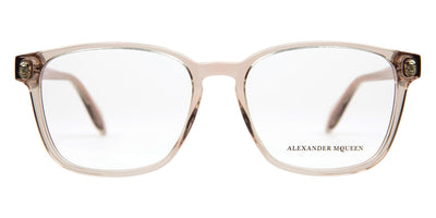 Alexander McQueen® AM0244O AM0244O 003 53 - Beige Eyeglasses