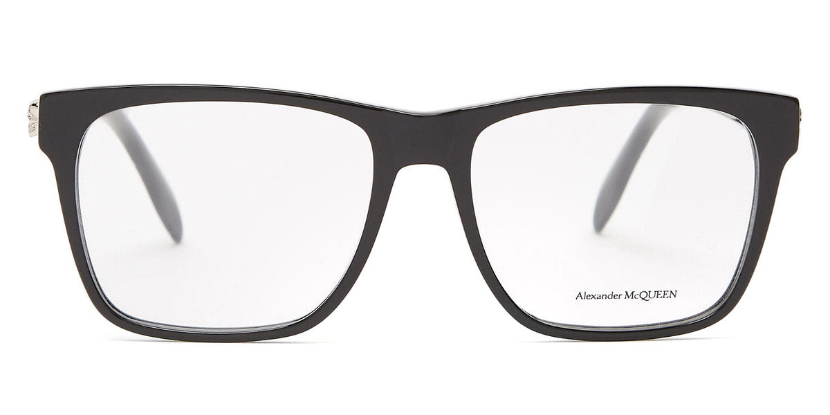 Alexander McQueen® AM0282O AM0282O 001 55 - Black Eyeglasses