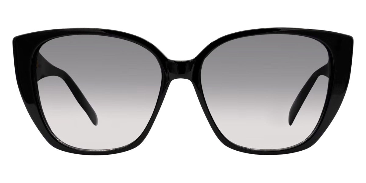 Alexander McQueen® AM0284S AM0284S 002 58 - Black Sunglasses