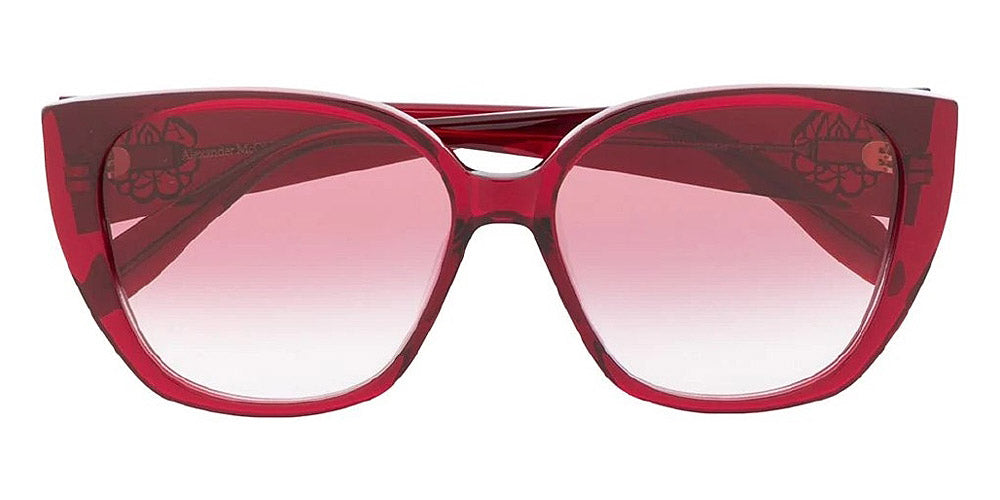 Alexander McQueen® AM0284S AM0284S 004 58 - Burgundy Sunglasses